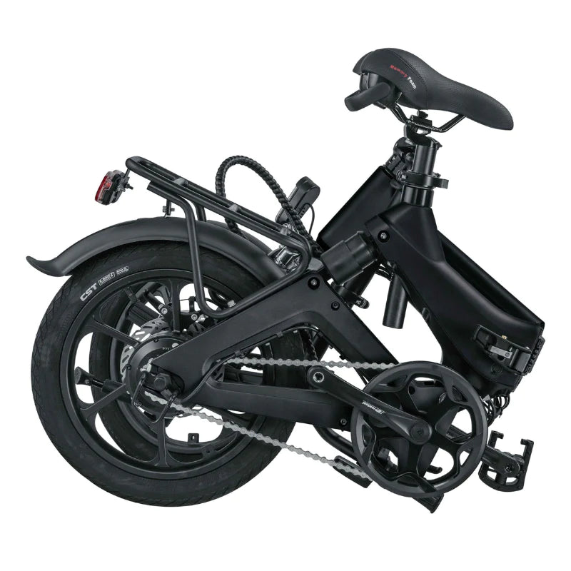 Folding 2024 bike black