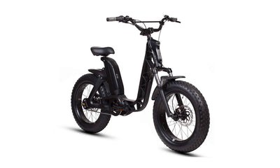 FANTIC ISSIMO in Black Front and Side View