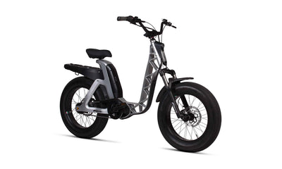 FANTIC ISSIMO In Silver Front and Side View