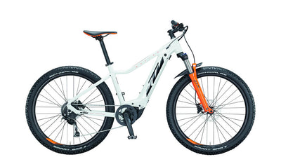 White KTM Macina Race 272 Side View