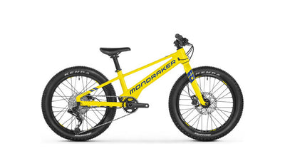 MONDRAKER PLAY 20" E-BIKE - Yellow Side View