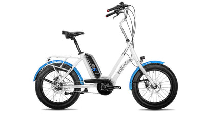 Side View of Corratec Life S AP5 White/Blue