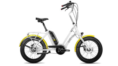 Side View of Corratec Life S AP5 White/Yellow