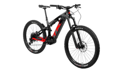 THOK TK01 front and side view, grey, black and red colour scheme