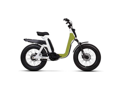 FANTIC ISSIMO in White and Green Side View