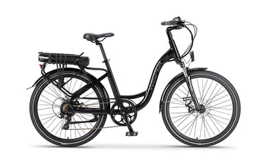 WISPER 705 26” STEP THROUGH Electric Bike - Black