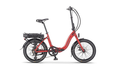 WISPER 806 FOLDING ELECTRIC BIKE - Red